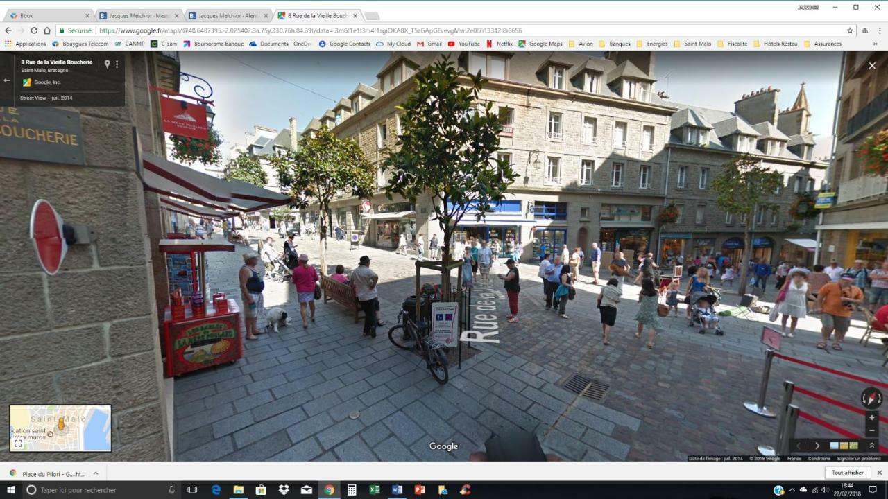 Jacques Melchior Meuble De Tourisme 3 Etoiles Intra Muros Saint-Malo Exteriör bild